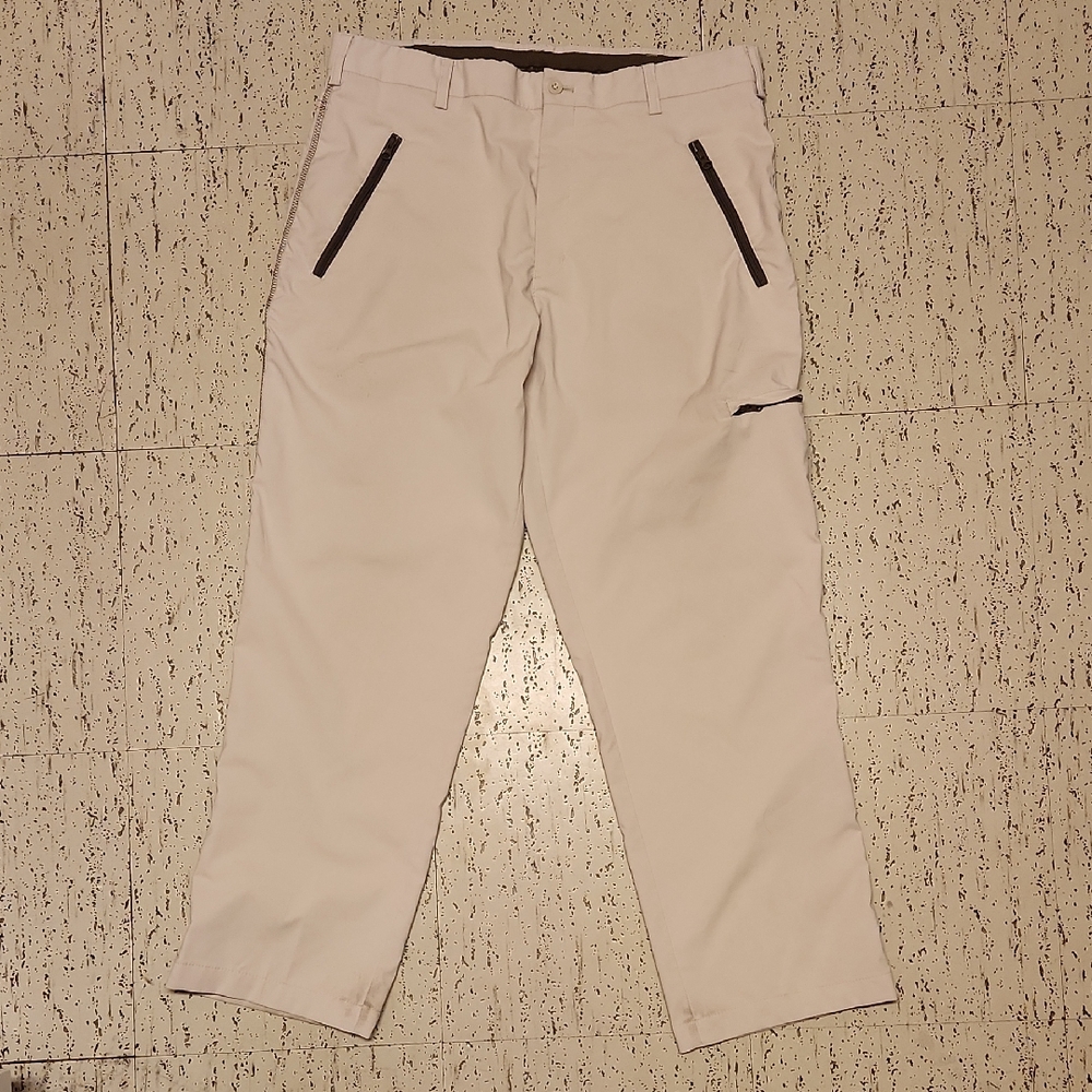 Nike Golf Dri-Fit Cream Swoosh Straight Leg Pants